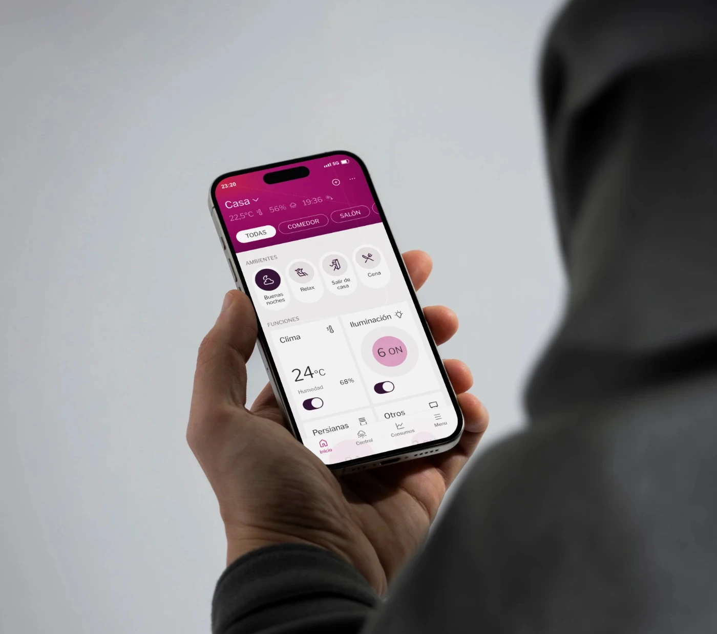 Aplicación móvil de Simon